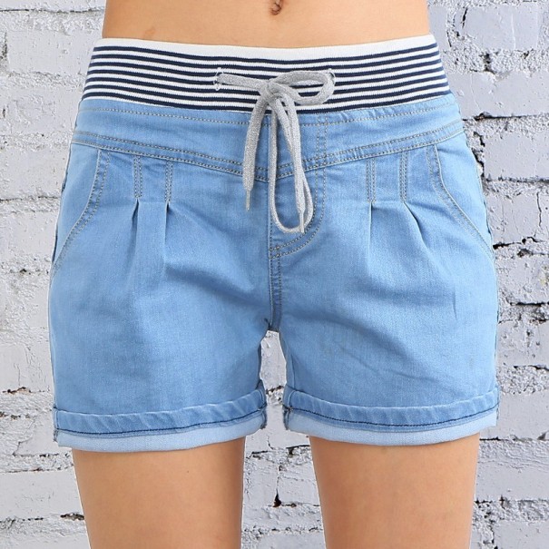 Dolores Damen-Jeansshorts hellblau 26