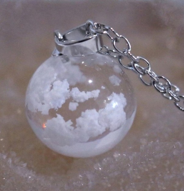 Doorschijnende ketting voor dames 2