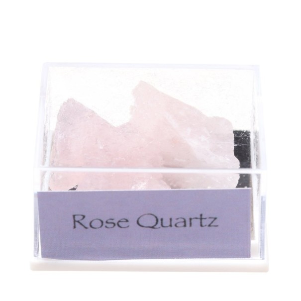 Doos met ruwe mineralen 9