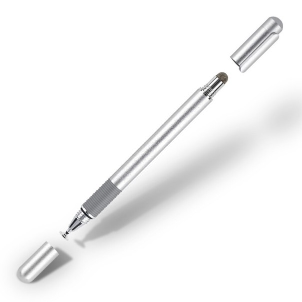 Doppelseitiger Stift silbern