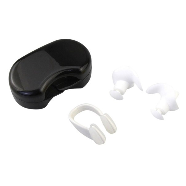 dopuri pentru urechi și șurub pentru înot P3608 alb