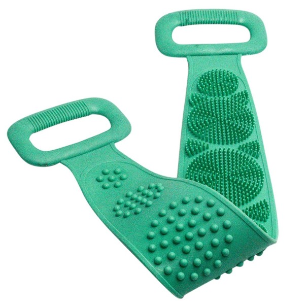 Douche massage riem groen