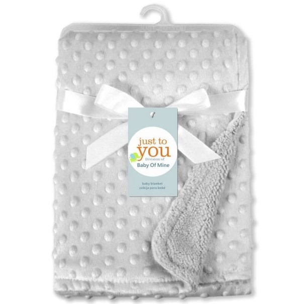 Doudou pour bébé A2169 gris