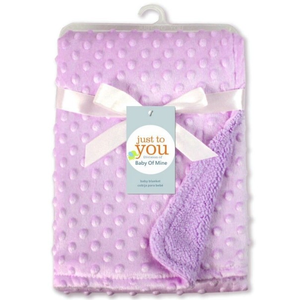Doudou pour bébé A2169 violet clair