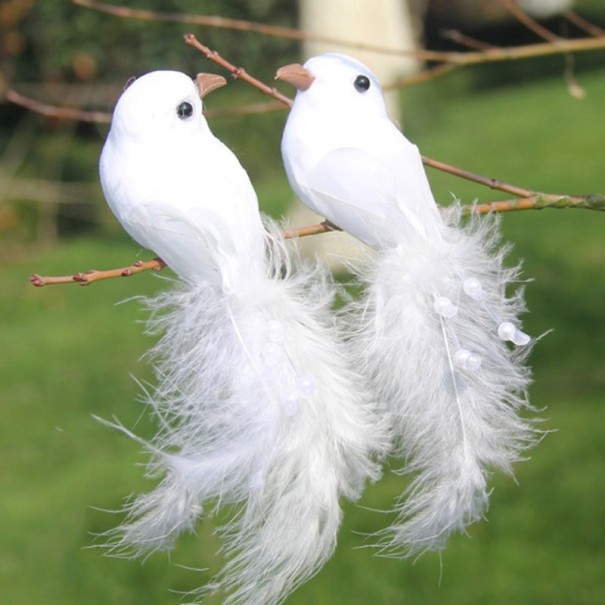 Dove Decorations 2 pcs 1