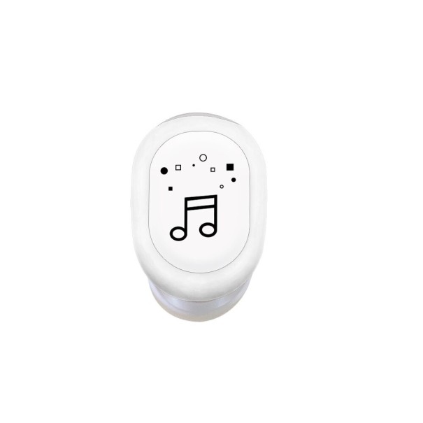 Draadloze Bluetooth-headset K1735 wit
