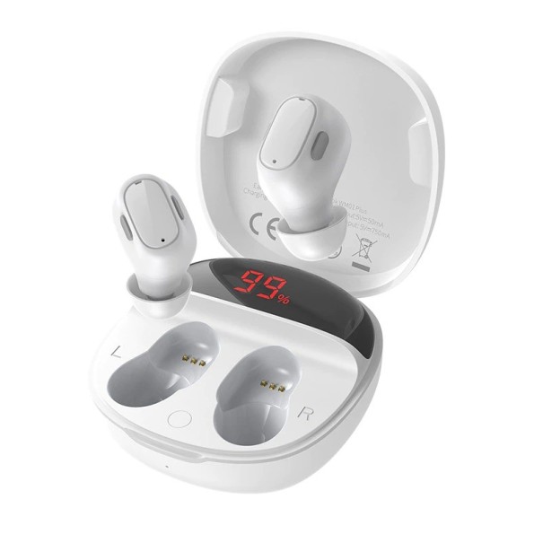 Draadloze Bluetooth-hoofdtelefoon K1666 wit