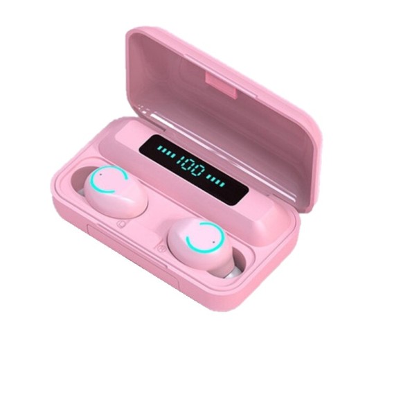 Draadloze Bluetooth-hoofdtelefoon K1804 roze