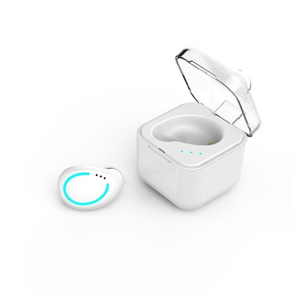 Draadloze Bluetooth-oortelefoon K1899 wit
