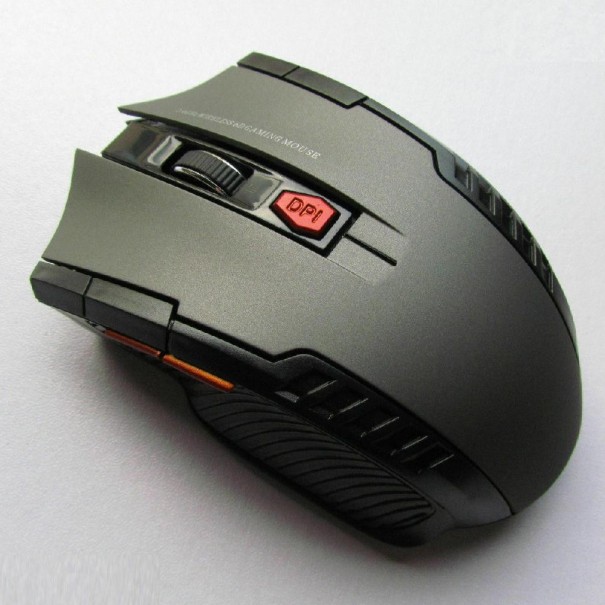 Draadloze muis 1200 DPI grijs