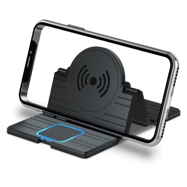 Draadloze oplader met antislipmat