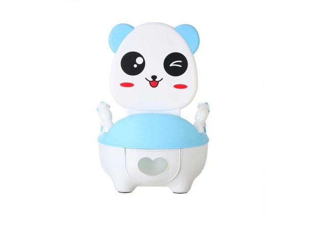 Draagbaar toilet voor kinderen blauw