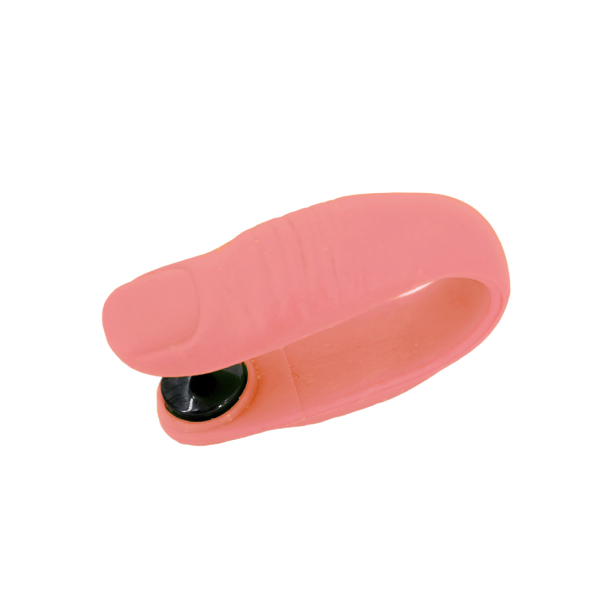 Draagbare acupressuurmassageclip roze
