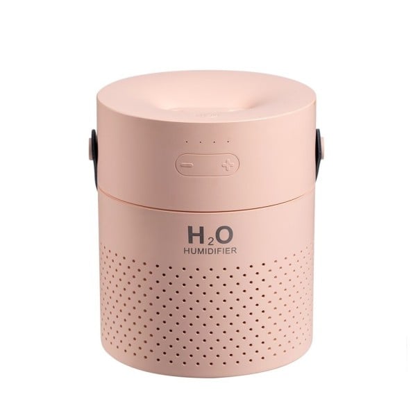 Draagbare aroma diffuser met batterij voor het parfumeren van een kamer Reservoir 1100 ml Twee mistuitgangen Batterijduur tot 12 uur roze