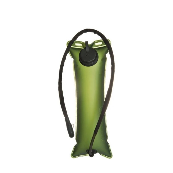 Draagbare drinkzak, 2,5 liter tactische groene EVA waterrugzak, wandelen, kamperen, buitenwaterreservoir met slang 1