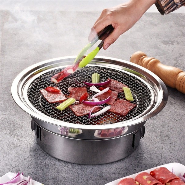 Draagbare houtskoolgrill