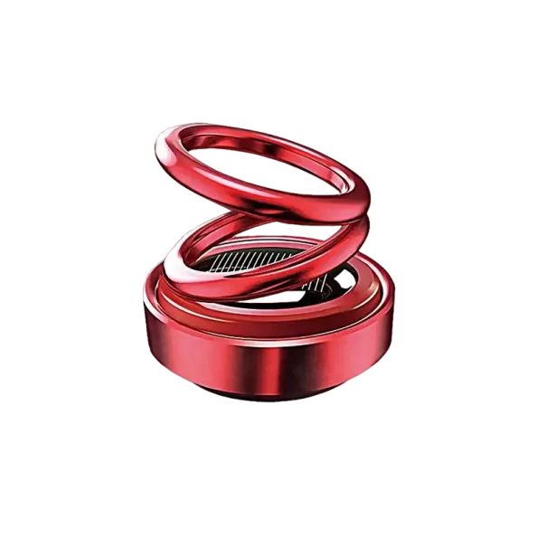 Draagbare mini-autoverwarming 5 x 6 x 6 cm rood