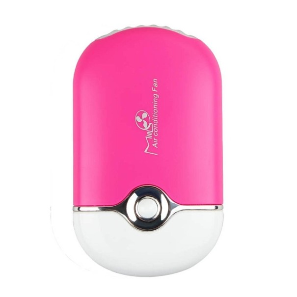 Draagbare mini wimperdroger donkerroze