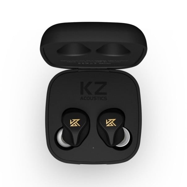 Drahtlose, ergonomisch geformte Bluetooth 5.0 In-Ear-Kopfhörer Reichweite 20 m Frequenzbereich 20 Hz bis 20 kHz Empfindlichkeit 115 dB schwarz