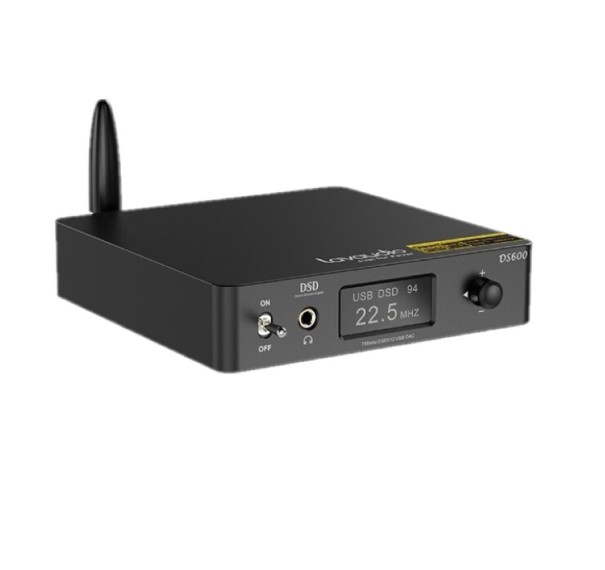 Drahtloser Bluetooth-Digitalverstärker schwarz