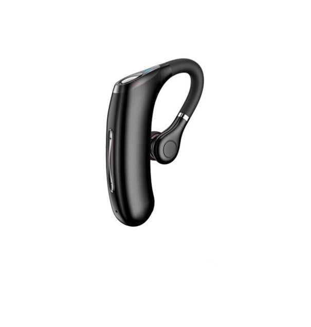 Drahtloses Bluetooth 5.0 Ohrhörer mit Ohrstöpsel und Mikrofon Handsfree zum Telefonieren Empfindlichkeit 99 dB Ladegerät im Packungsinhalt schwarz