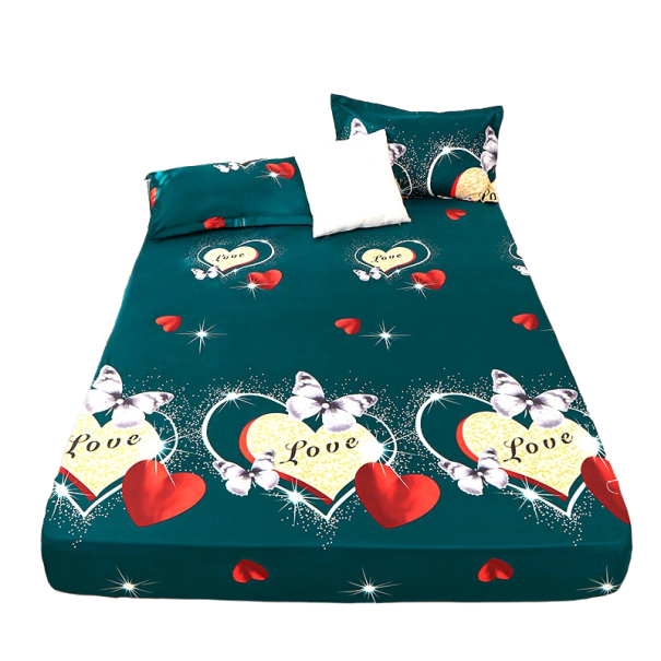 Drap housse avec des papillons 220 x 200 cm 2