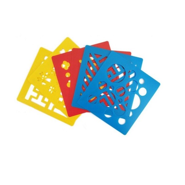 Drawing Templates 6 pcs 1