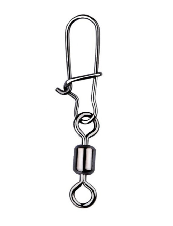 Drejeled med karabinhage størrelse 6 18 kg 50 stk. 1