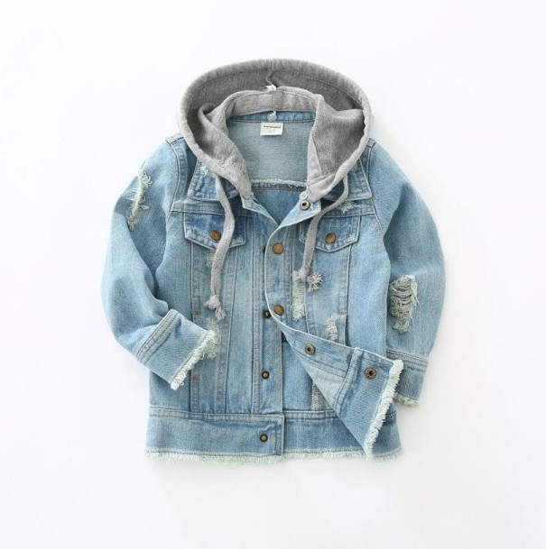 Drenge denimjakke L1926 3