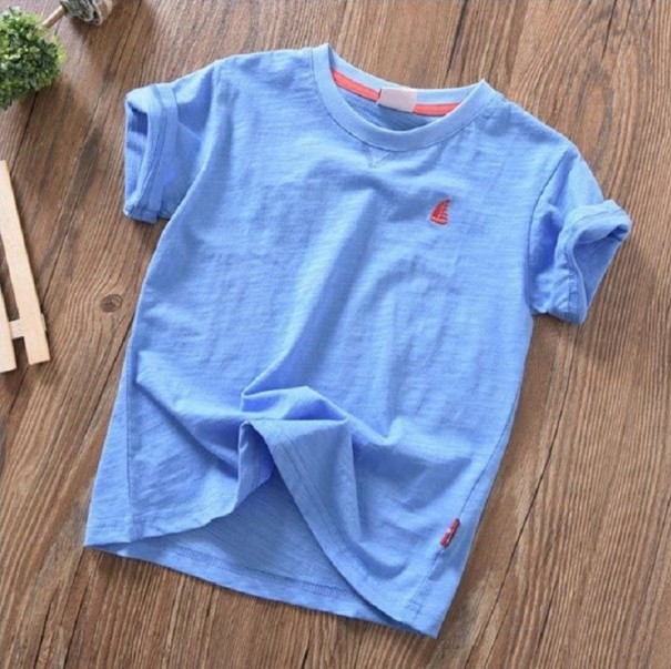 Drenge-T-shirt B1595 blå 4