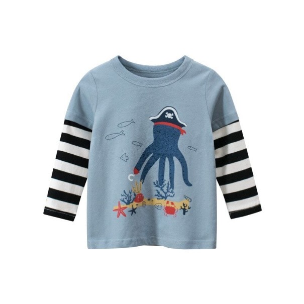 Drenge T-shirt med lange ærmer B1439 4 E