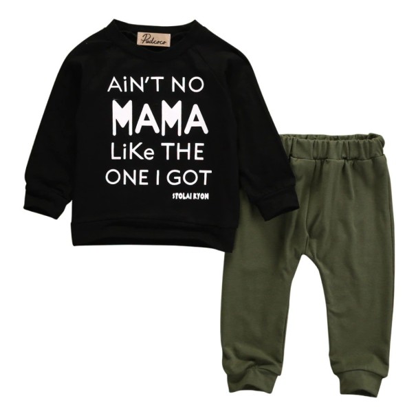 Drenge T-shirt og bukser L1709 3