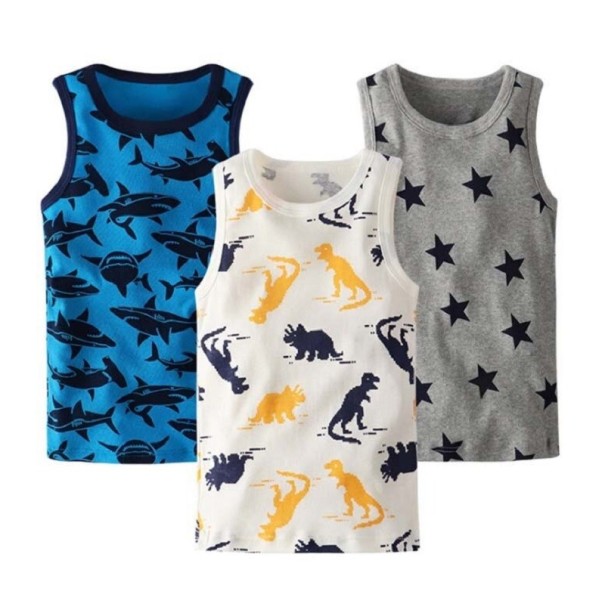 Drenge tanktoppe 3 stk. 2 B