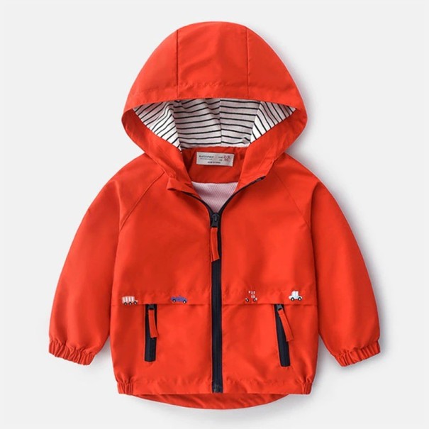 Drengejakke L2056 orange 6