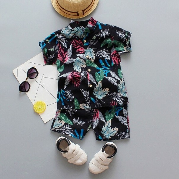 Drengeskjorte og shorts L1414 5 B