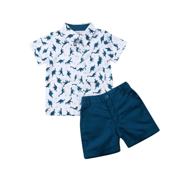 Drengeskjorte og shorts L1632 2