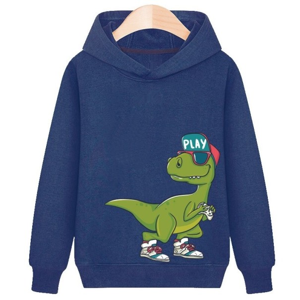 Drengesweatshirt med dinosaur 3 A