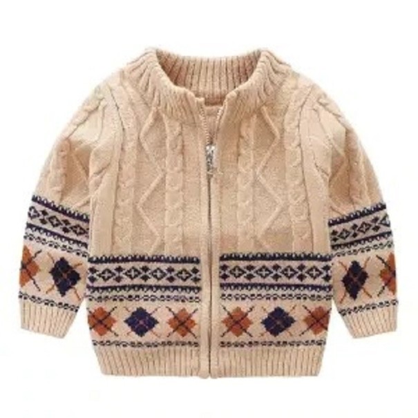 Drengetrøje L982 beige 3