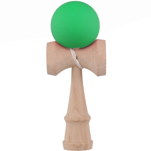 Dřevěná kendama E430 zelená