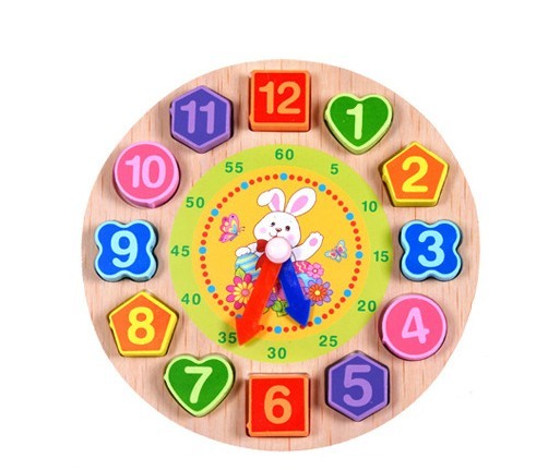 Dřevěné hodiny J627 3