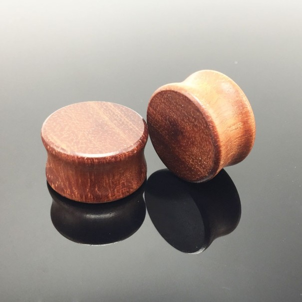 Drevené plugy J895 hnedá 12 mm