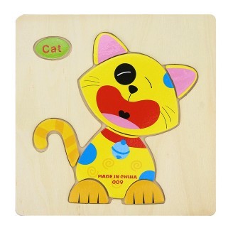 Drevené puzzle pre deti J629 3