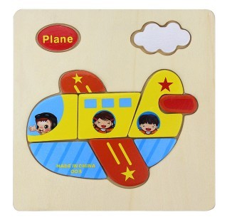 Dřevěné puzzle pro děti J629 19
