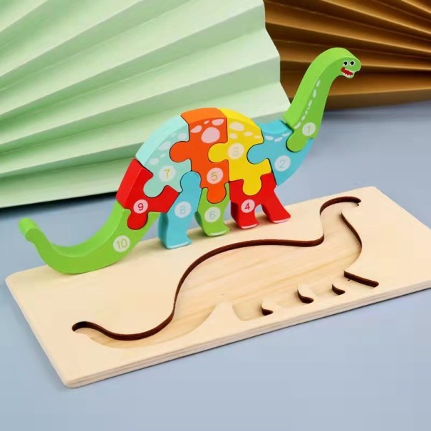 Dřevěné vkládací puzzle Z192 4