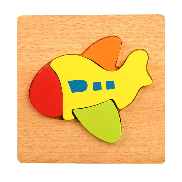 Dřevěné vkládací puzzle Z193 4