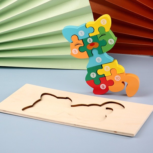 Drevené vkladacie puzzle Z192 9