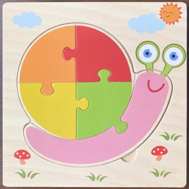 Drevené vkladacie puzzle Z345 11