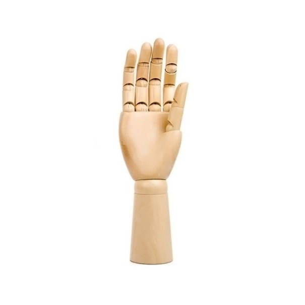 Dřevěný model ruky L 1