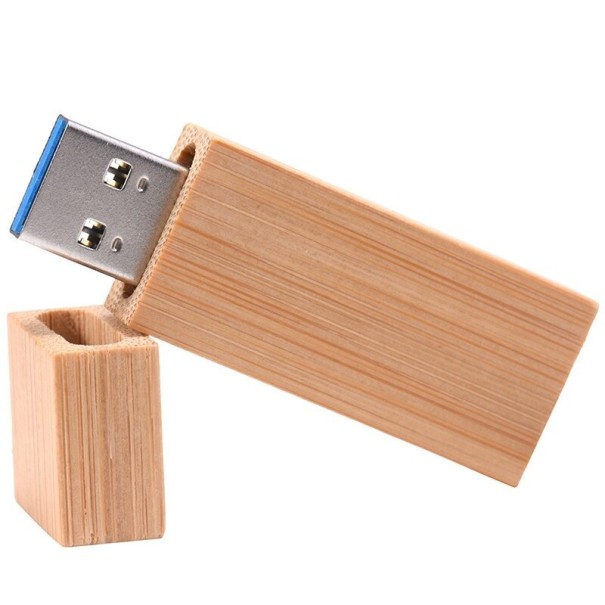 Dřevěný USB flash disk 4GB 2