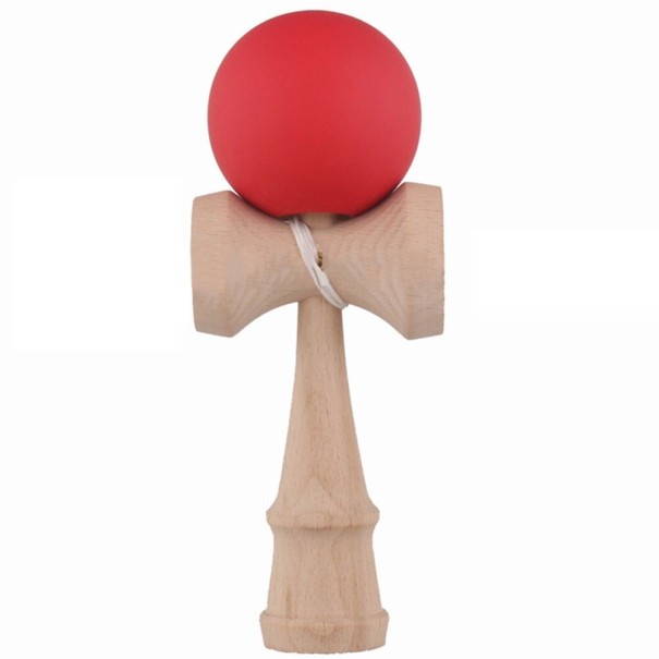 Drewniana kendama E430 czerwony